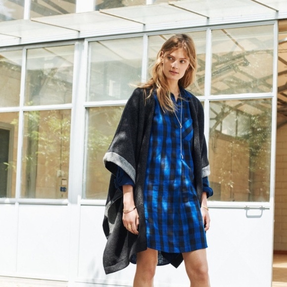 3/$20 Madewell Buffalo Check Latitude Dress - Picture 3 of 8